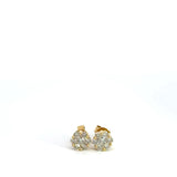 0.75 CTTW Cluster Earrings
