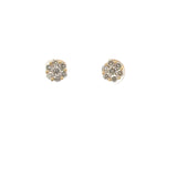 0.75 CTTW Cluster Earrings