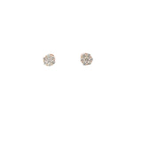 0.50 CTTW Cluster Earrings