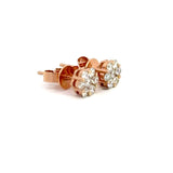 0.50 CTTW Cluster Earrings