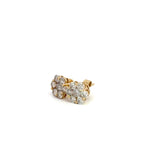 1.00 CTTW Cluster Earrings