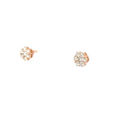 1.00 CTTW Cluster Earrings