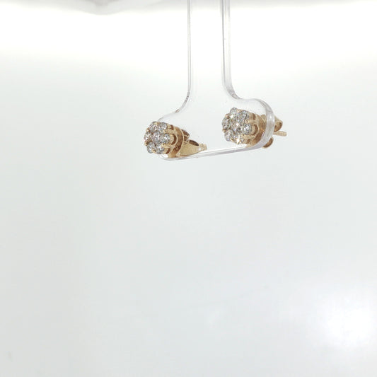 0.50 CTTW Cluster Earrings