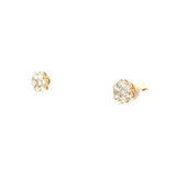 1.00 CTTW Cluster Earrings