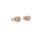 0.75 CTTW Cluster Earrings