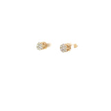 0.25 CTTW Cluster Earrings