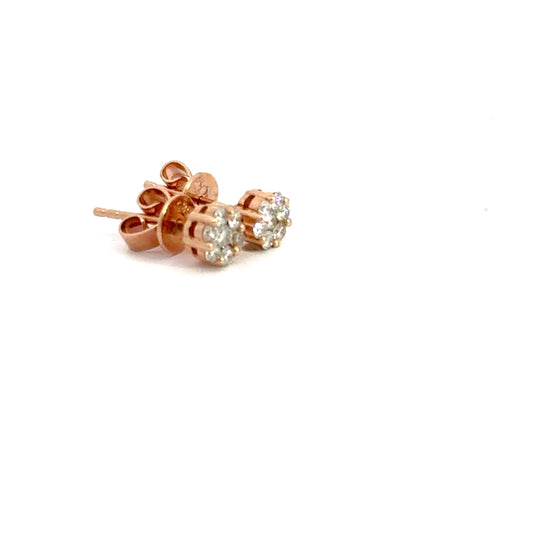 0.25 CTTW Cluster Earrings
