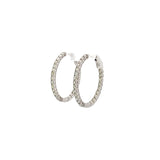 2.00 CTTW Hoops Earrings