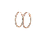 2.00 CTTW Hoops Earrings