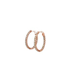 2.75 CTTW Hoops Earrings