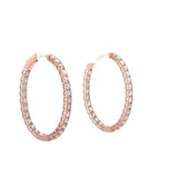 4.30 CTTW Hoops Earrings