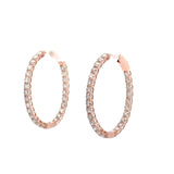 4.30 CTTW Hoops Earrings