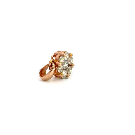 0.50 CTTW Cluster Pendant