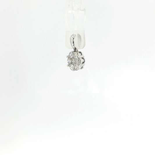 0.50 CTTW Cluster Pendant