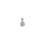 0.50 CTTW Cluster Pendant