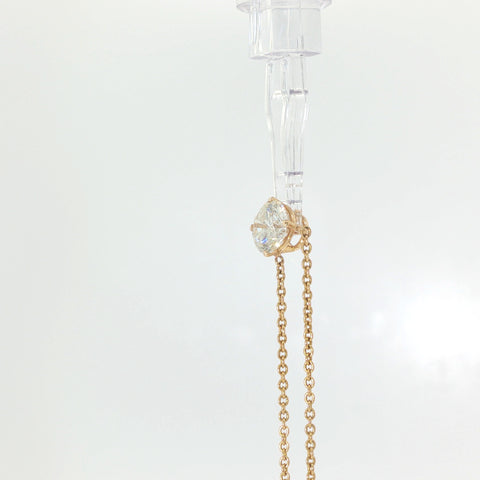 1.14 CTTW Pendant with Chain Necklace