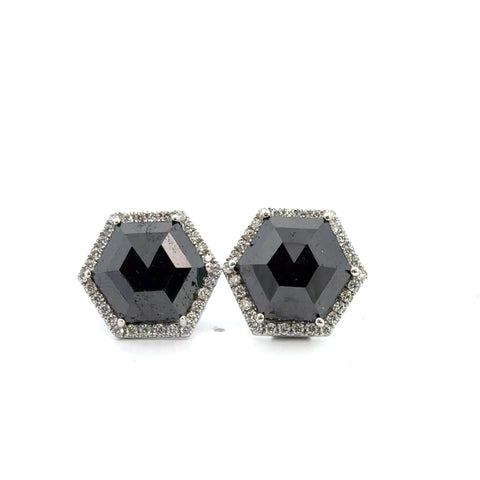 16.38 CTTW Halo Earrings