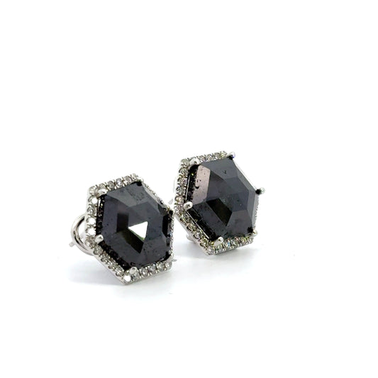 16.38 CTTW Halo Earrings