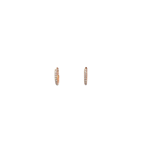 0.14 CTTW Huggie Earrings