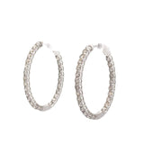 5.00 CTTW Hoops Earrings