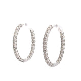 6.00 CTTW Hoops Earrings