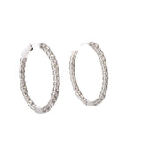 4.00 CTTW Hoops Earrings