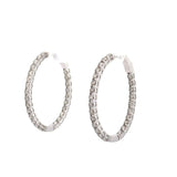 4.00 CTTW Hoops Earrings