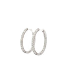 2.00 CTTW Hoops Earrings