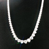 20.01 CTTW Graduated/Riviera Necklace