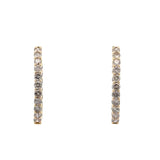 7.00 CTTW Hoops Earrings