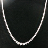 6.43 CTTW Graduated/Riviera Necklace