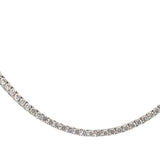 10.12 CTTW Straight-line Necklace