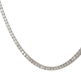 10.12 CTTW Straight-line Necklace