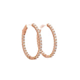 2.00 CTTW Hoops Earrings