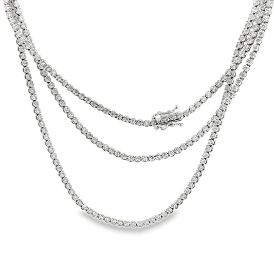 6.00 CTTW Straight-line Necklace
