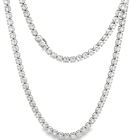 14.14 CTTW Straight-line Necklace