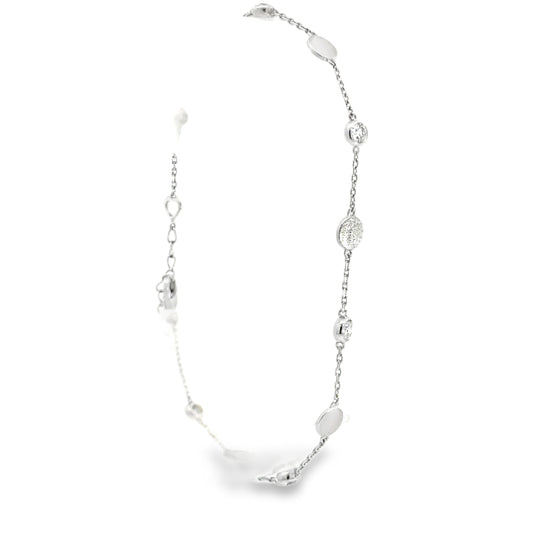 0.50 CTTW Station Bracelet