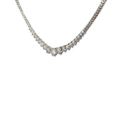 3.50 CTTW Graduated/Riviera Necklace