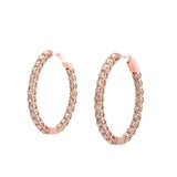 6.00 CTTW Hoops Earrings