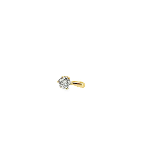 0.25 CTTW Solitaire Pendant