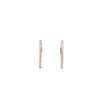 0.75 CTTW Hoops Earrings