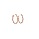 0.75 CTTW Hoops Earrings