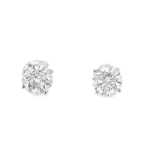 3.07 CTTW Studs Earrings