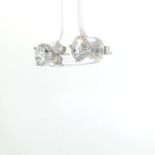 3.07 CTTW Studs Earrings
