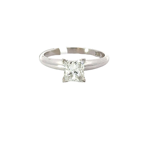 1.09 CTTW Solitaire Ring