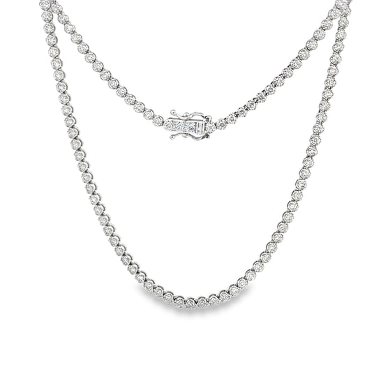 4.00 CTTW Straight-line Necklace
