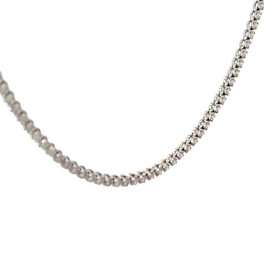 4.00 CTTW Straight-line Necklace