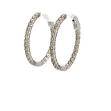 2.00 CTTW Hoops Earrings