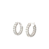 1.68 CTTW Hoops Earrings