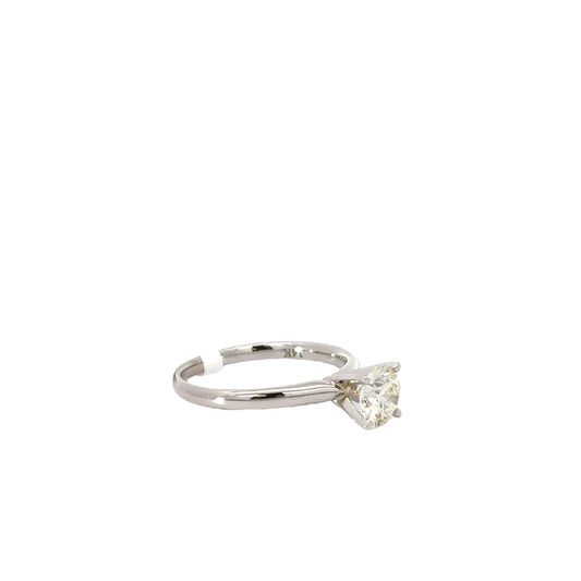 1.00 CTTW Solitaire Ring